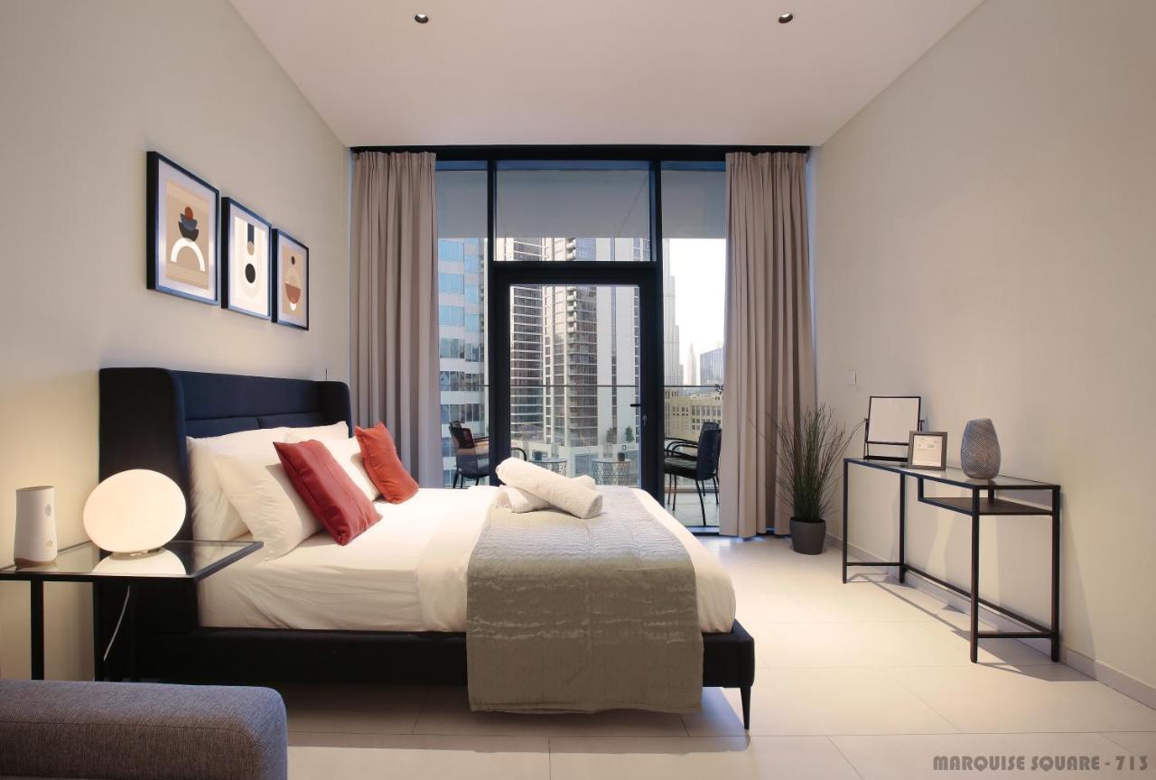 Luxury Studios With Burj Khalifa Or Canal View In Downtown - Marquise Square Tower Dubai Luaran gambar