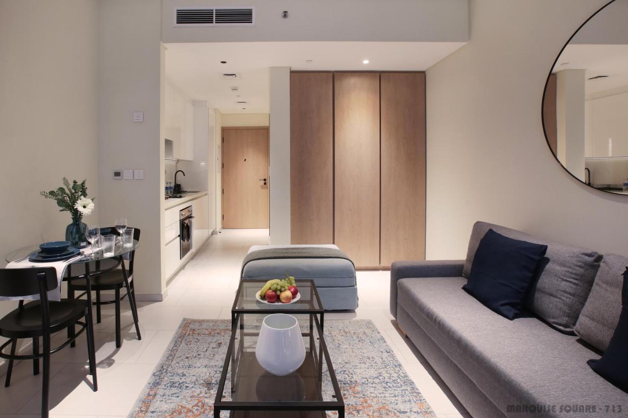 Luxury Studios With Burj Khalifa Or Canal View In Downtown - Marquise Square Tower Dubai Luaran gambar