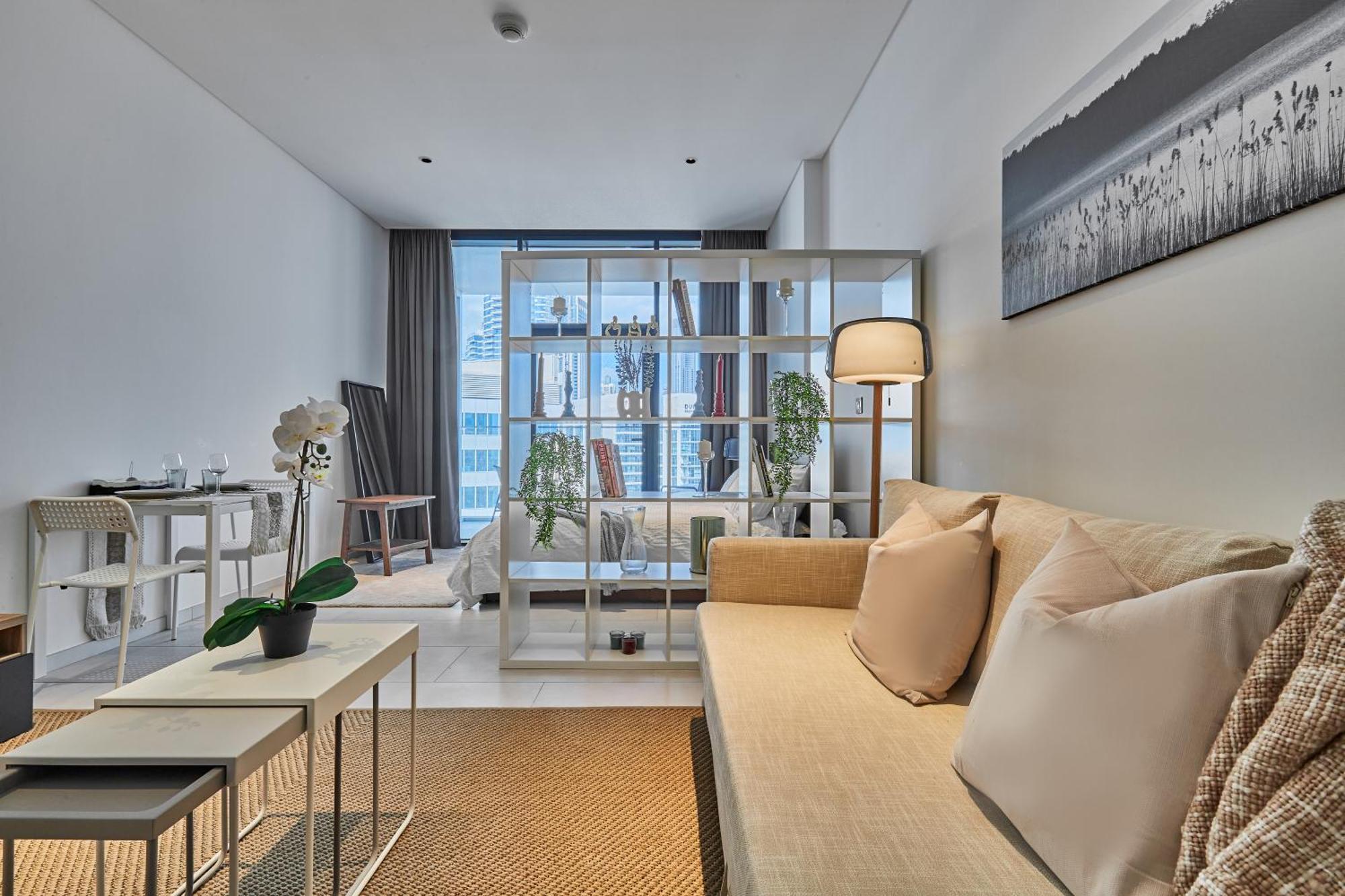 Luxury Studios With Burj Khalifa Or Canal View In Downtown - Marquise Square Tower Dubai Luaran gambar