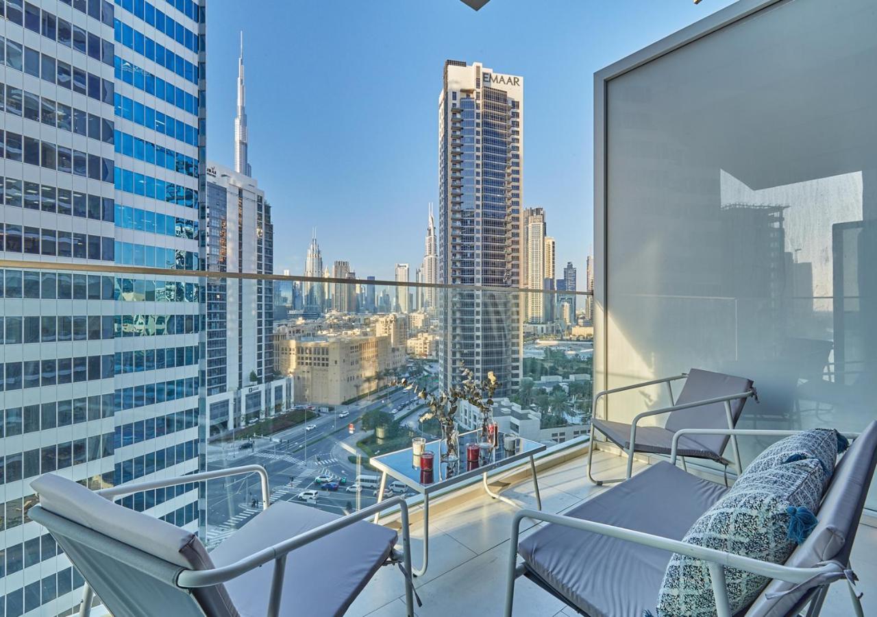 Luxury Studios With Burj Khalifa Or Canal View In Downtown - Marquise Square Tower Dubai Luaran gambar