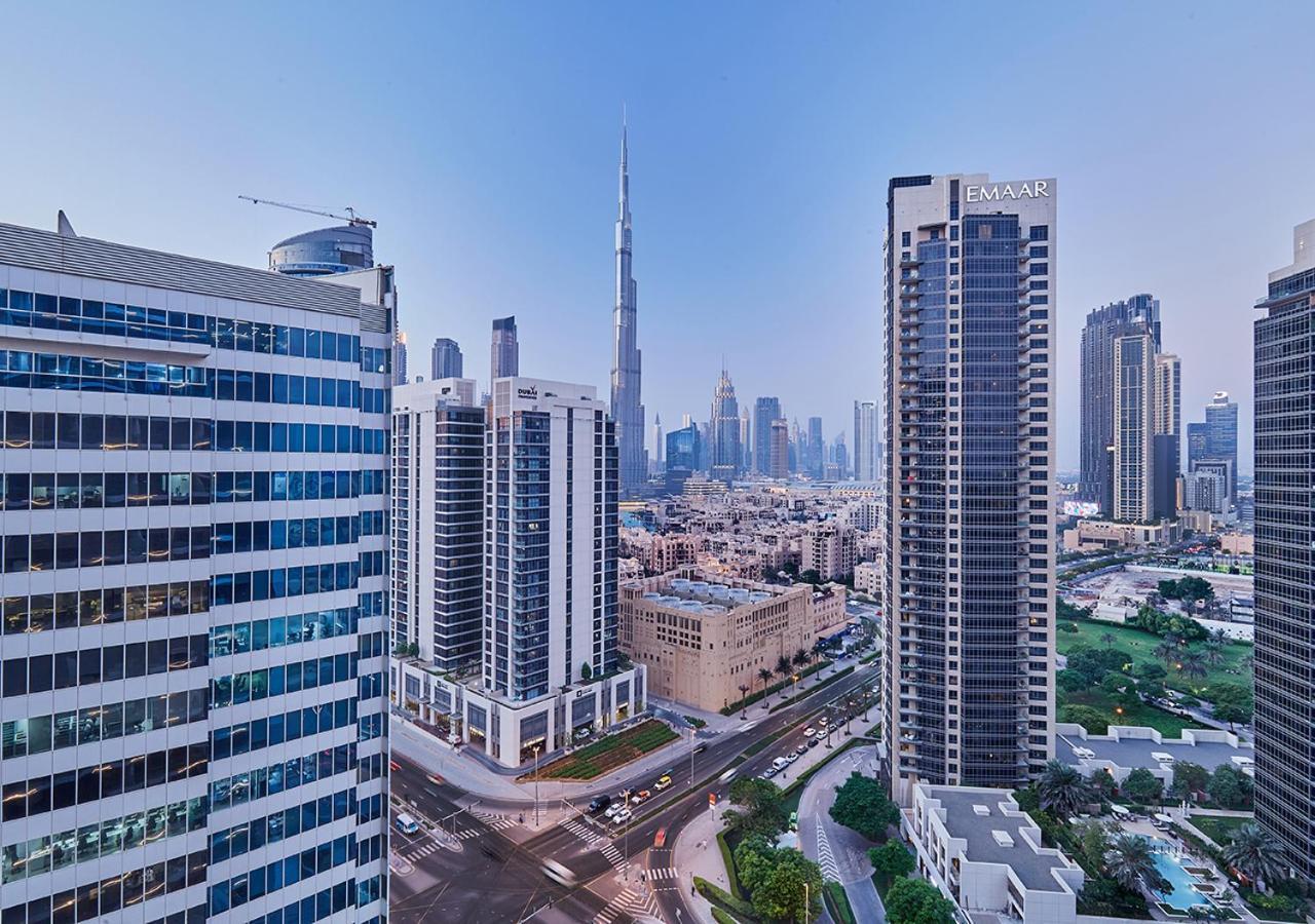 Luxury Studios With Burj Khalifa Or Canal View In Downtown - Marquise Square Tower Dubai Luaran gambar