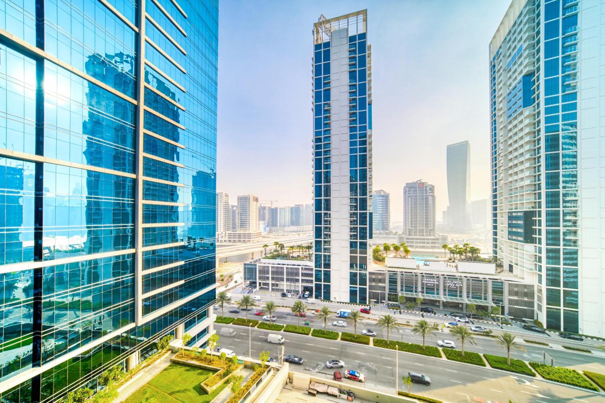 Luxury Studios With Burj Khalifa Or Canal View In Downtown - Marquise Square Tower Dubai Luaran gambar
