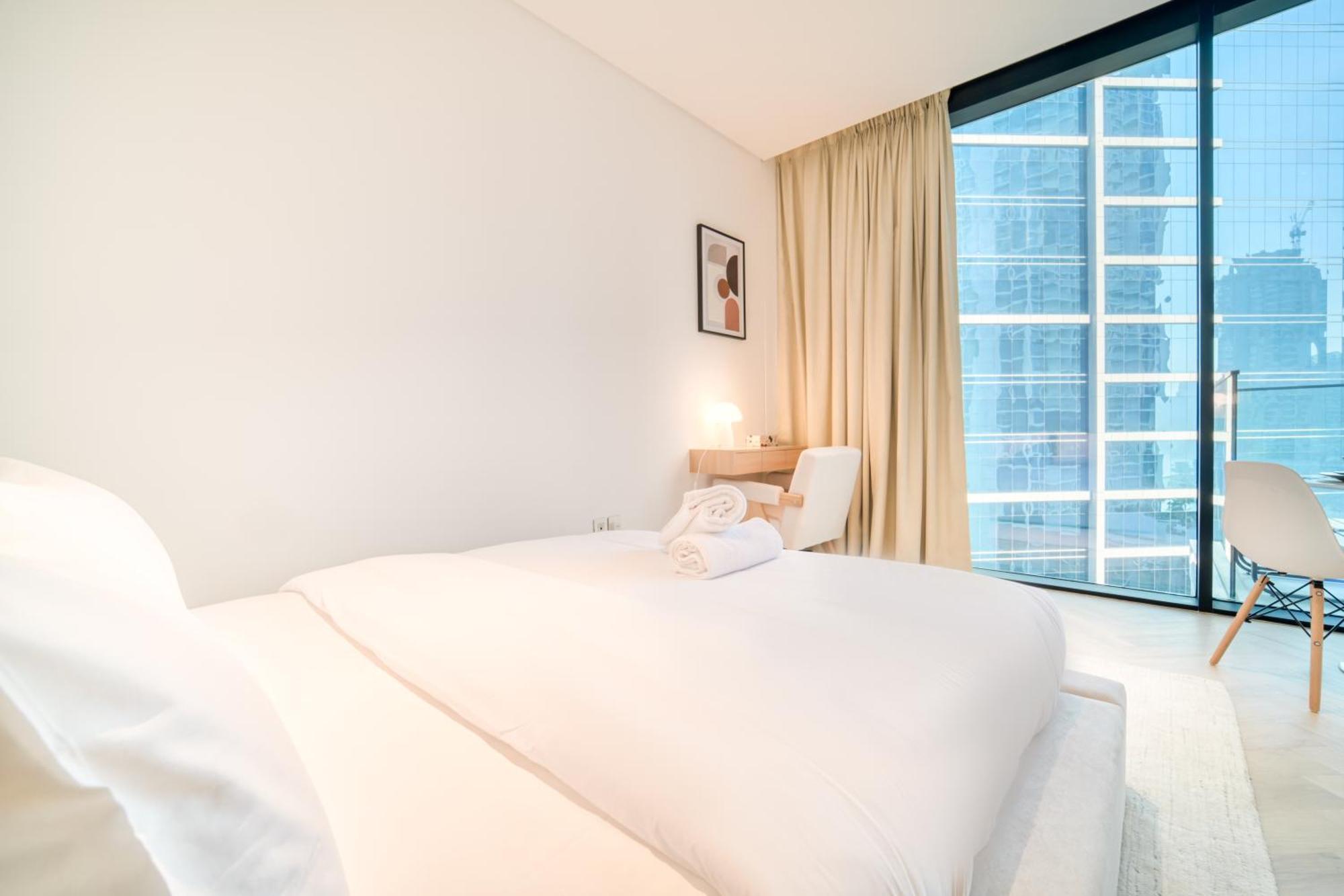 Luxury Studios With Burj Khalifa Or Canal View In Downtown - Marquise Square Tower Dubai Luaran gambar